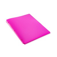 Good quality most popular custom design waterproof transparent plastic sheet L shape A4 pp 3-hole L file folder