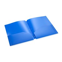 Good quality most popular custom design waterproof transparent plastic sheet L shape A4 pp 3-hole L file folder