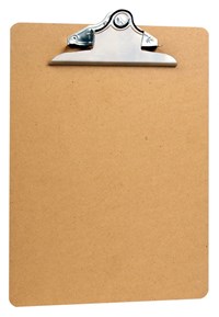 Top grade wholesale custom Letter Size Mini Clipboard - Hardboard - 6 x 9