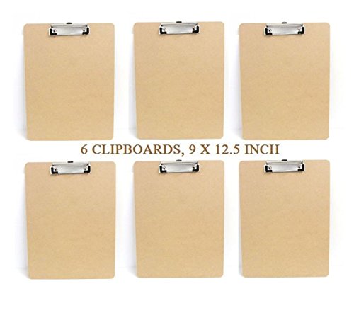 New design cheapest custom discount wooden clipboard A4 paper stationery clipboard file folder for school