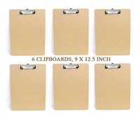 New design cheapest custom discount wooden clipboard A4 paper stationery clipboard file folder for school