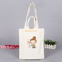 Hot sale eco-friendly recycled cheap custom printed different colors pattern printing on shopping cotton canvas material cloth bags with long tote wholesale