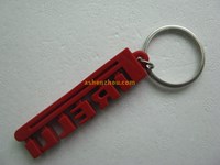 SHENZHOU key ring manufacturer wholesale manufacture customizable PVC material keychains with logo