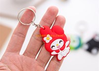 Factory Direct Supply cute chains for couple keychains online with fancy making key rings
