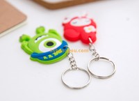 Factory Direct Supply cute chains for couple keychains online with fancy making key rings