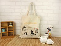 New design fashion custom portable canvas tote bag printed case bags durable handbags with logo for sale