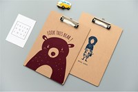 Good quality cheap price personalized custom transparent wooden clipboard, vintage clipboards for sale
