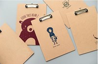 Good quality cheap price personalized custom transparent wooden clipboard, vintage clipboards for sale