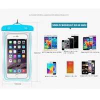 Universal waterproof accessories custom phone case PVC mobile phone waterproof bag with string for All kindy phone