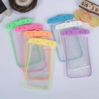 Universal waterproof accessories custom phone case PVC mobile phone waterproof bag with string for All kindy phone