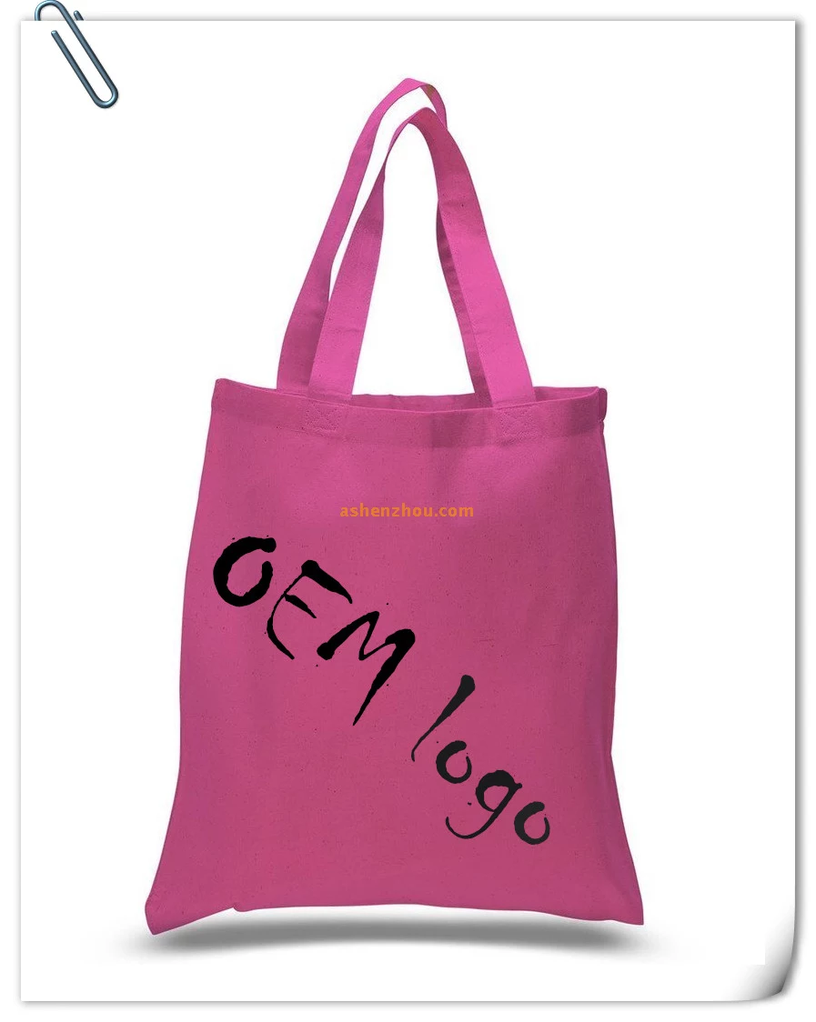 Fashion style wholesale custom personalized recycled large cotton canvas grocery bags with zipper tote wholesale