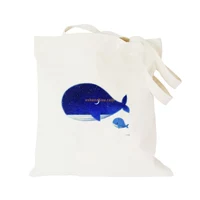 Best-selling wholesale custom design durable bulk personalized recycled cotton canvas shopping tote bag for carring