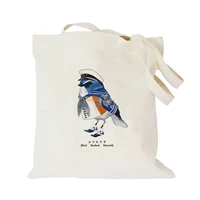 Best-selling wholesale custom design durable bulk personalized recycled cotton canvas shopping tote bag for carring