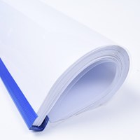Top quality promotional custom office and school supply A4 plastic pvc spine bar slide binder slide clamp