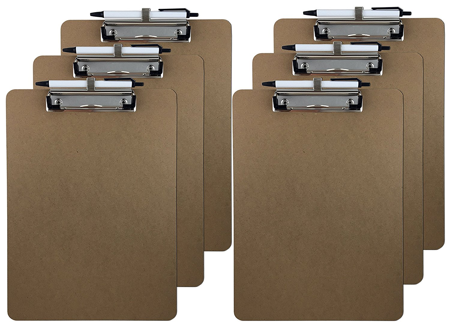 High quality stationery products customn Letter Size stationery legal Clipboard Standard Clip 9'' x 12.5'' Hardboard