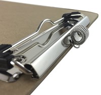 Most popular cheap personalized design durable clipboard folder, standard wooden hardboard size with pen holder