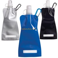 Promotional BPA Free foldable water bottle 480ml collapsible water bottle foldable drinking bottle