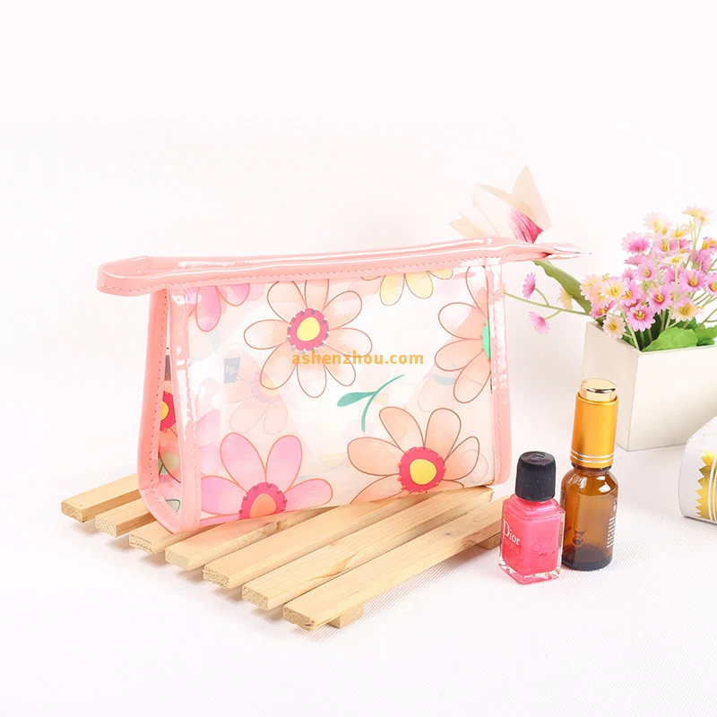 Best-selling wholesale custom durable transparent flat bottom PVC candy bags for carring