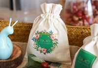 Special design cheap custom natural burlap material muslin drawstring gift pouches bulk