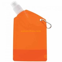 Plastic water jug, wholesale folding water bottle, soft water bottle 12oz
