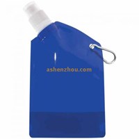 Plastic water jug, wholesale folding water bottle, soft water bottle 12oz