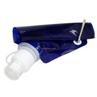 Children water bottle, Customized plastic water bottle, PE+PA+PET foldable folding water bottles