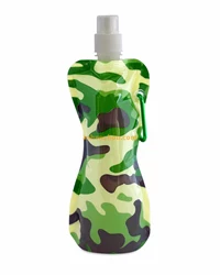 Plastic water bottle with spout lid, water bottle tea infuser 17oz 500ml, leak proof push pull top lid, eco friendly BPA-Free plastic for gym, yoga, running, outdoors