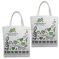 Best-selling wholesale custom durable bulk personalized printed cotton shopping tote bags for carring