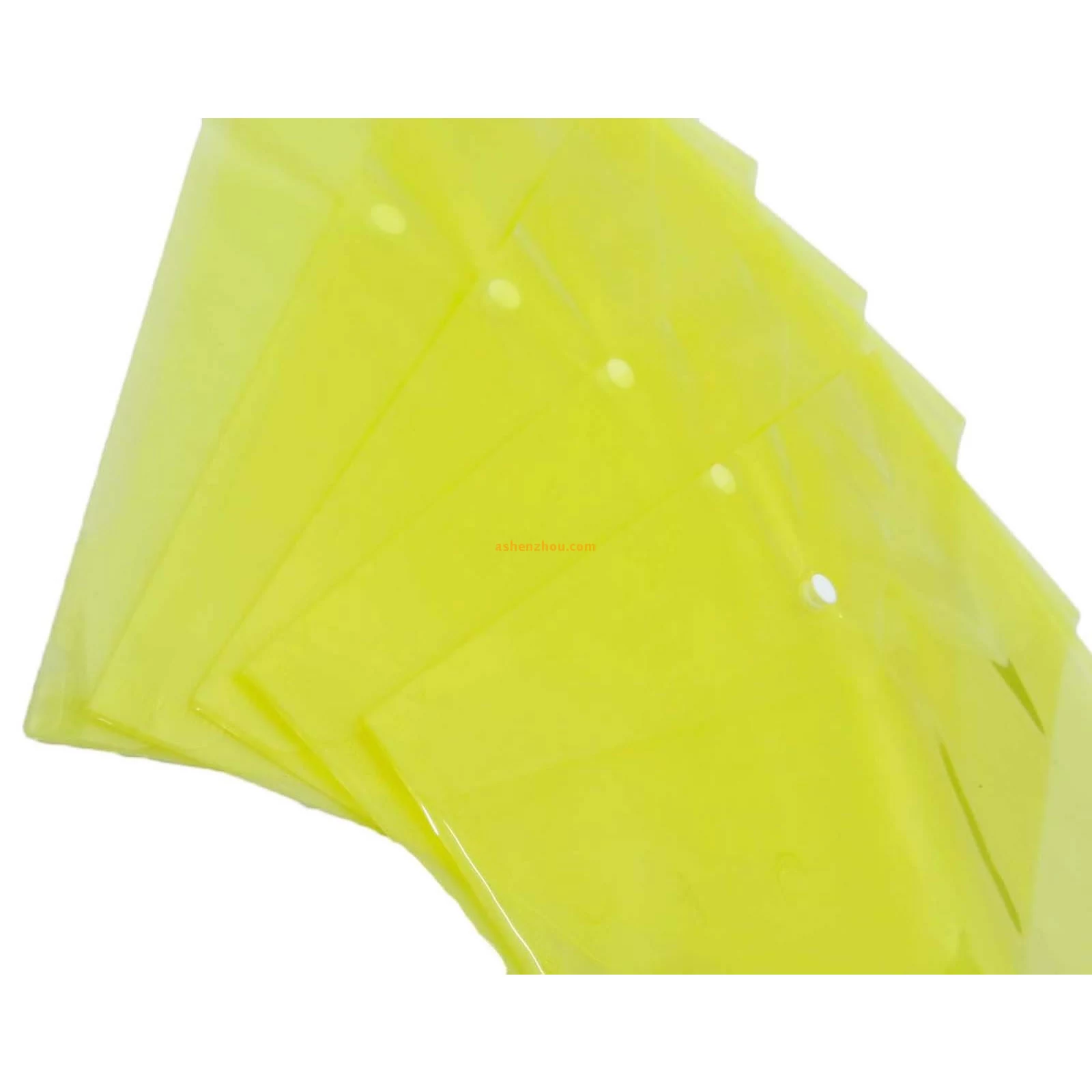 Promotional low price custom outdoor portable document shape pp plastic file bag production with button