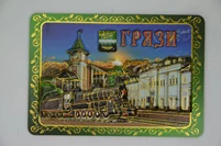 Wholesale competitive price custom design creative photo souvenir plaque magnets signs about Marilyn Monroe for refrigerator