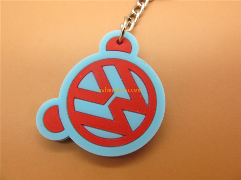 Hot selling Customized Silicone Practical keychains customized logo printed mini personalized coin key chain for gift