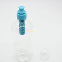 Water bobble sport filtered water bottle with carry cap, 18.8-Ounce, new water bottle with filter