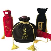 Special design cheap price custom promotion colorful standard 100% velvet bags with tassels drawstring for jewel as a gift pouches