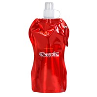 Drinkware type foldable plastic water bottle BPA Free collapsible water bottle, stand up pouches