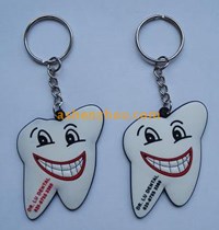 Promotional Items Cheap Small Gifts Funny Customizable Rubber Keychain Wholesale