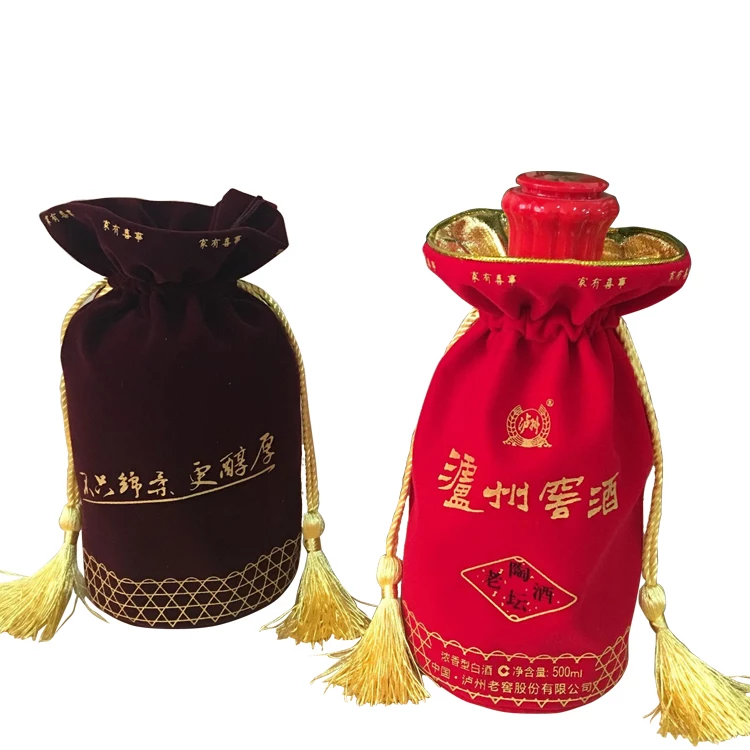 Wholesale promotional cheap and fashion custom logo standard size reusable jewelry pouch suede drawstring pouch velvet bag with handle