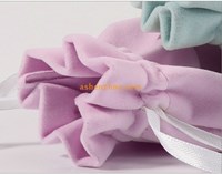 Top quality new fashion custom personalized drawstring pouches jewelry bags for gift wholesale