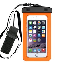 Universal waterproof case for smartphones universal snowproof dirtproof waterproof cell phone bag, for phone below 6 inch