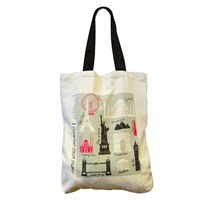 Top quality new fashion custom personalized canvas beach tote bags