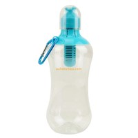 Durable 550ml water hydration filter bobble bottle drinking outdoor sports hiking