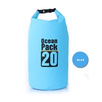 PVC ocean pack waterproof dry bag roll top dry compression sack keeps gear dry for kayaking, rafting, boating, camping, beach, fishing 2L- 30L
