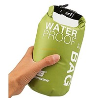 Roll top waterproof floating duffle dry gear bag, waterproof dry bag with adjustable shoulder straps for boating, kayaking, fishing
