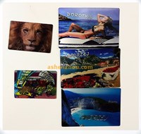 High grade custom chrome steel magnetic retro refrigerator magnet stickers souvenir for sale