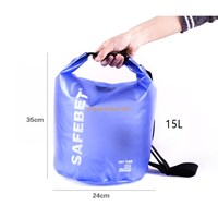 Durable floating backpack PVC dry bag, waterproof dry bag with backpack for swimming, drifting, boating, camping, kayaking