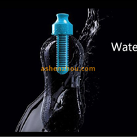 550ml shaker plastic bobble water filter bottle, activated carbon filter water bottle, welcome to dorder