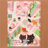 Wholesale promotional cheap custom printed handmade A4 size clear pp plastic business report L file folder storage bags