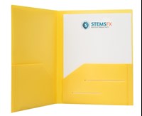 Best-seller eco-friendly custom colorful business promotion A4 size plastic pp L shape polypropylene file folder