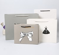 Top quality cheap price custom logo printing eco shopping handle tote reusable paper bag