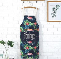 Fashionable custom long blank cotton aprons restaurant hotel kitchen cooking chef apron