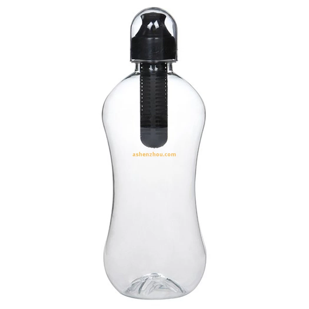 Bobble BPA Free water bottle with metal carabiner, sports bottle with purifaction, shaker bobble filter cleaning water bottle